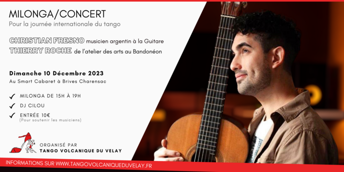 Photo de couverture de l'évènement Milonga/concert