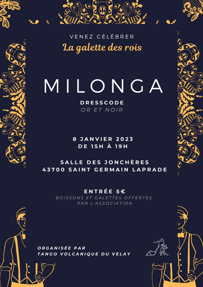 Photo de couverture de l'évènement Milongalette de Janvier