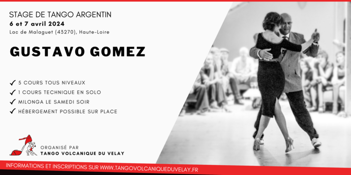 Photo de couverture de l'évènement Stage avec Gustavo Gomez 2024